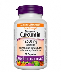 WEBBER NATURALS Turmeric Curcumin 12,500 / 60 Caps.