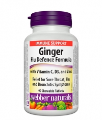 WEBBER NATURALS Ginger Cold Formula / 90 Chews.