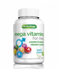 QUAMTRAX NUTRITION Mega Vitamins for Men / 60 Tabs.