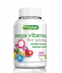 QUAMTRAX NUTRITION Mega Vitamins for Women / 60 Tabs.