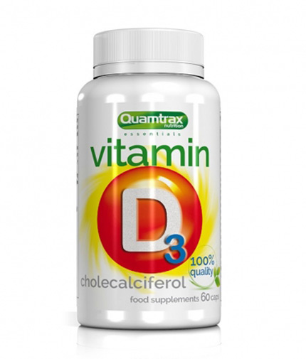 QUAMTRAX NUTRITION Vitamin D3 / 60 Caps.