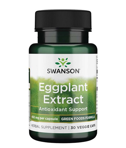 SWANSON Eggplant Extract 450 mg / 30 Vcaps