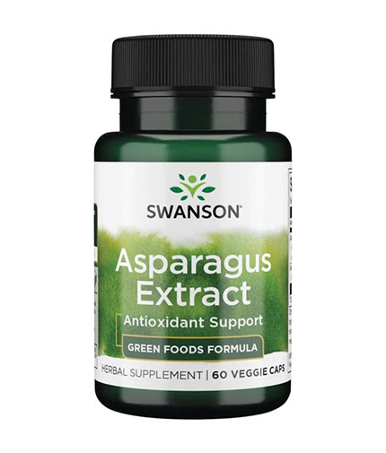 SWANSON Asparagus Extract / 60 Vcaps