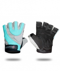 PURE NUTRITION Gloves Womens Pro Grey & Blue