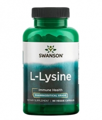 SWANSON AjiPure L-Lysine 500mg. / 90 Vcaps.