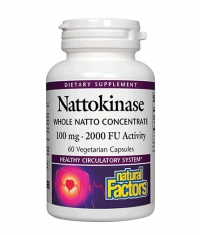 NATURAL FACTORS Nattokinase 100mg. / 60 Vcaps