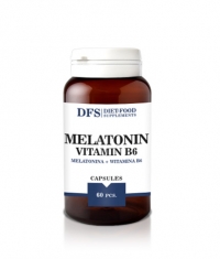 DIET FOOD Melatonin Vitamin B6 / 60 Caps