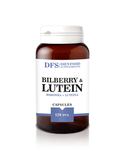 DIET FOOD Bilberry & Lutein / 120 Caps