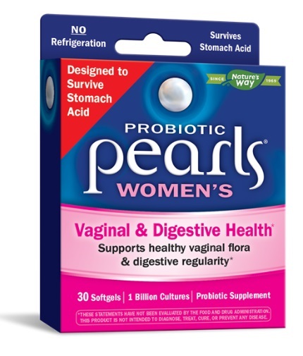 NATURES WAY Pearls Woman's Probiotic / 30 Softgels