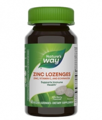 NATURES WAY Zinc Lozenges / 60 Vegan Lozenges