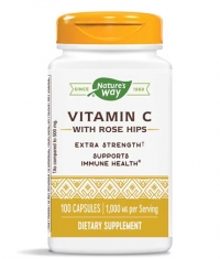 NATURES WAY Vitamin C 1000 mg with Rose Hips / 100 Caps