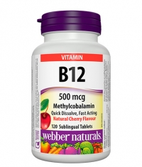 WEBBER NATURALS B12 500mcg. / 120 Tabs