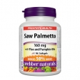WEBBER NATURALS Saw Palmetto 160 mcg. / 90 Softgels