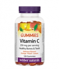 WEBBER NATURALS Vitamin C Gummies 125mg. / 120 Softgels