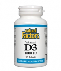NATURAL FACTORS Vitamin D3 1000iu / 90tabs