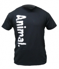 UNIVERSAL ANIMAL Black T-Shirt