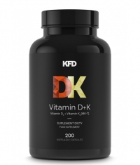 KFD Vitamin D3+K2 / 200 Caps