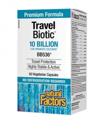 NATURAL FACTORS Travel Biotic® BB536® / 60 Vcaps