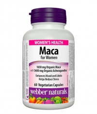 WEBBER NATURALS Maca for Women / 60 Vcaps