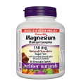 WEBBER NATURALS Magnesium Mineral Complex 150mg. / 60 Chewable tabs