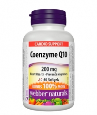 WEBBER NATURALS Coenzyme Q10 200mg / 60 Softgels