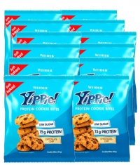 WEIDER YIPPIE Protein cookie bites 12x50gr.