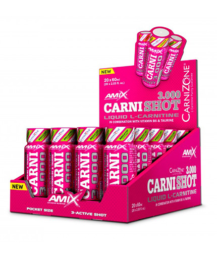 AMIX CarniShot 3000 Box / 20 x 60 ml 1.000