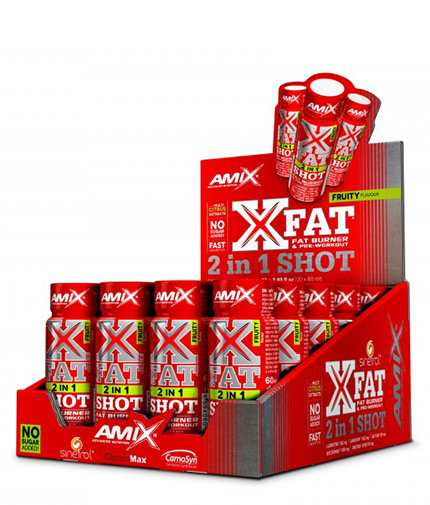 AMIX XFat 2in1 SHOT Box / 20 x 60 ml 1.000