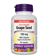 WEBBER NATURALS Grape Seed Extra Strength 100mg / 90 Caps