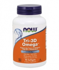 NOW Tri-3D Omega / 90 Softgels