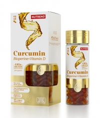 NUTREND Curcumin + Bioperine + Vitamin D / 60 Caps