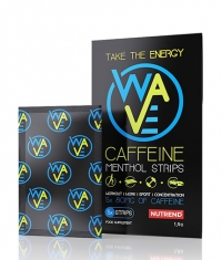 NUTREND WAVE Caffeine Menthol Strips / 5x80mg