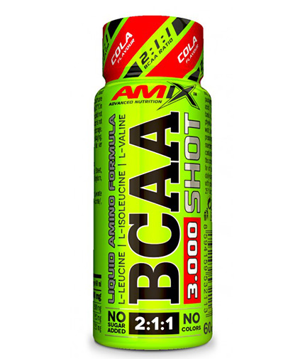 AMIX BCAA 3000 Shot / 60 ml 0.020