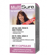 WEBBER NATURALS MultiSure for Women / 80 Caps