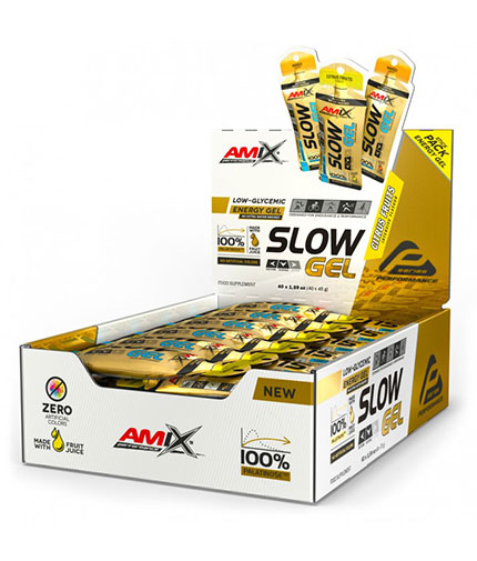 AMIX SLOW Palatinose Gel Box / 40 x 45 g 1.000