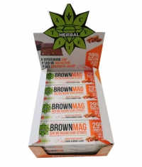 CVETITA HERBAL BrownMag Bar Almond Box / 12x60g