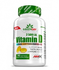 AMIX Vitamin D3 2500 I.U. / 90 Softgels