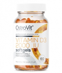 OSTROVIT PHARMA Vitamin D3 2000 / 60 Softgels