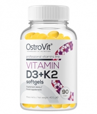 OSTROVIT PHARMA Vitamin D3 2000 + K2 100mcg / 90 Softgels