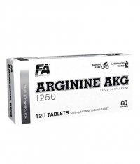 FA NUTRITION Arginine AKG / AAKG 1250mg / 120 Tabs