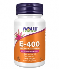 NOW Vitamin E-400 IU with Mixed Tocopherols / 50 Softgels
