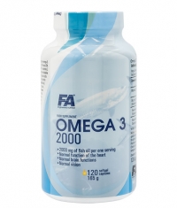 FA NUTRITION Omega 3 Fish Oil / 120 Softgels