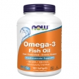 NOW Omega-3 Enteric Coated / 180 Softgels