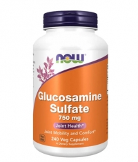 NOW Glucosamine Sulfate 750 mg / 240 Vcaps