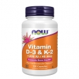 NOW Vitamin D-3 1000 IU & K2 45mcg / 120 Vcaps
