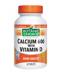 BOTANIC CHOICE Calcium 600 with Vitamin D / 60 Tabs