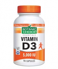 BOTANIC CHOICE Vitamin D3 5000 IU / 90 Caps