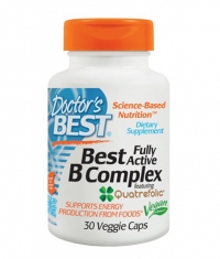 DOCTOR'S BEST Fully Active Vitamin B Complex / 30 Vcaps