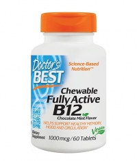 DOCTOR'S BEST Chewable Fully Active Vitamin B12 1000mcg / 60 Chews
