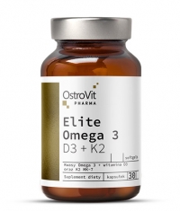 OSTROVIT PHARMA Elite Omega 3 D3 + K2 1000mg / 30 Caps